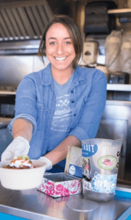 Katie Picard - owner of Delectabowl Food Truck & Catering