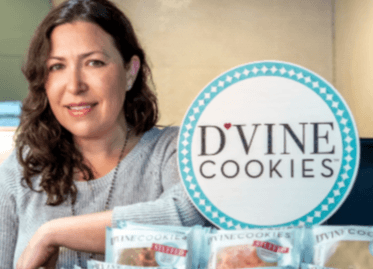Rebecca Abel Buick - owner of D'VINE Cookies