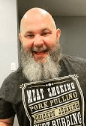 Jason Crook - owner of Buck-N-Dinks BBQ