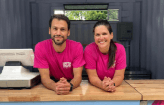 Philip Stakich & Natalie Heiter - owner of Marilyn's Detroit