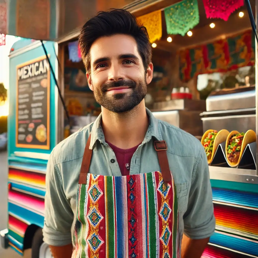 Eric Szulc - owner of Azulindo Food Truck