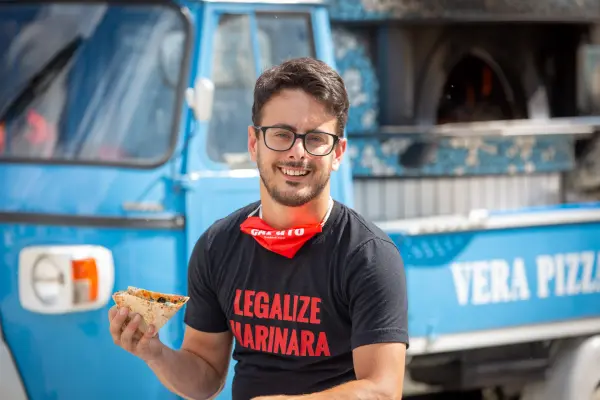 Alessio Lacco - owner of Atlanta Pizza Truck