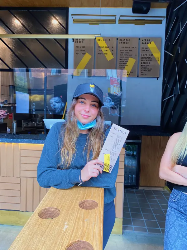 Annalee Schlossberg, owner of Bel-Fries