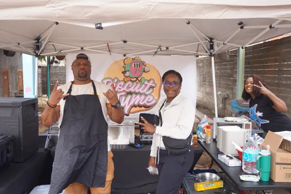 Ronalda Johnson - owner of Biscuit Tyme