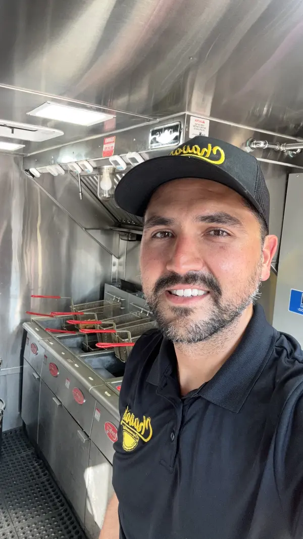 Christian Taborda, owner of Chava’s Empanadas