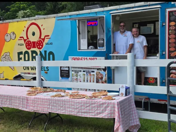 Roudi Ibrahim, owner of Forno On Wheels