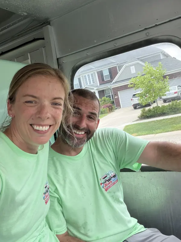 Nick and Marie Flagg - owner of Happy Streets Ice Cream & Treats