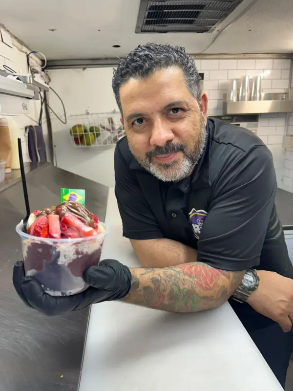 Alexandre Menezes - owner of King of Acai