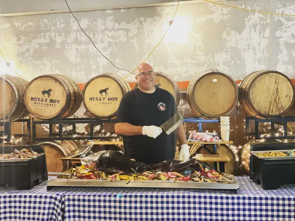Michael crooks - owner of Sarcastic Swine BBQ