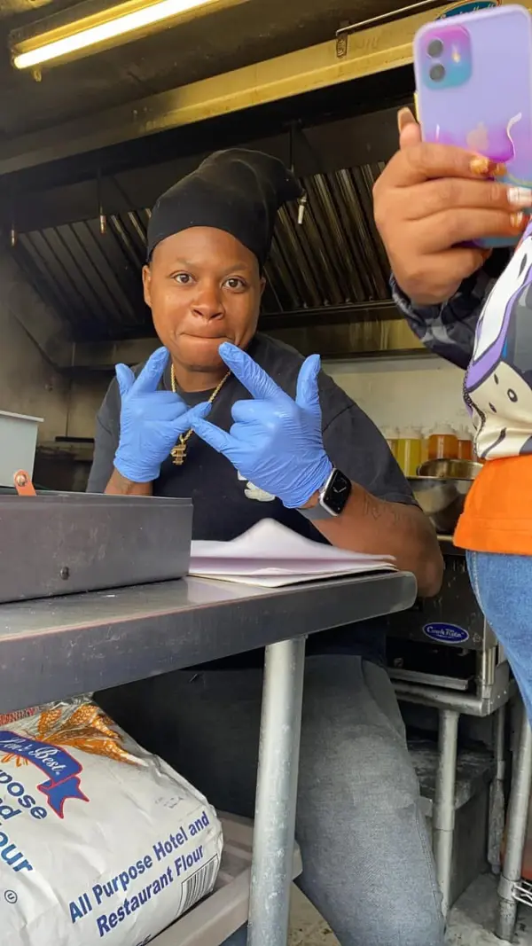 Chasity Gomillon, owner of South 9 Food Truck