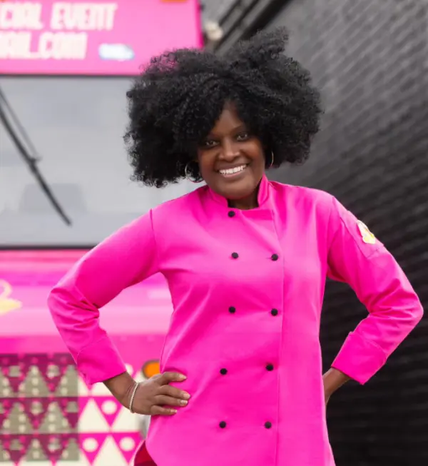 Karen Davis, owner of The Waffle Chic