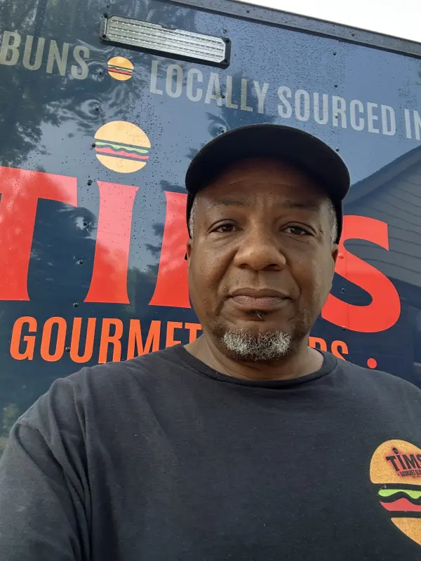 Timothy Shepherd, owner of Tims Gourmet Sliders