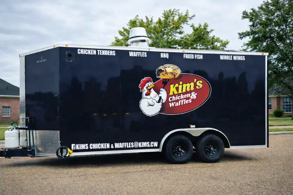 Kim's Chicken and Waffles Food Truck Catering