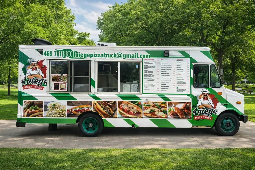 Luiege Pizza truck Truck Image