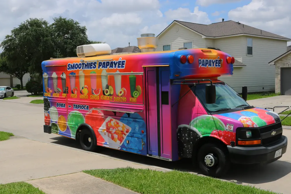 Smoothies Papayee food truck