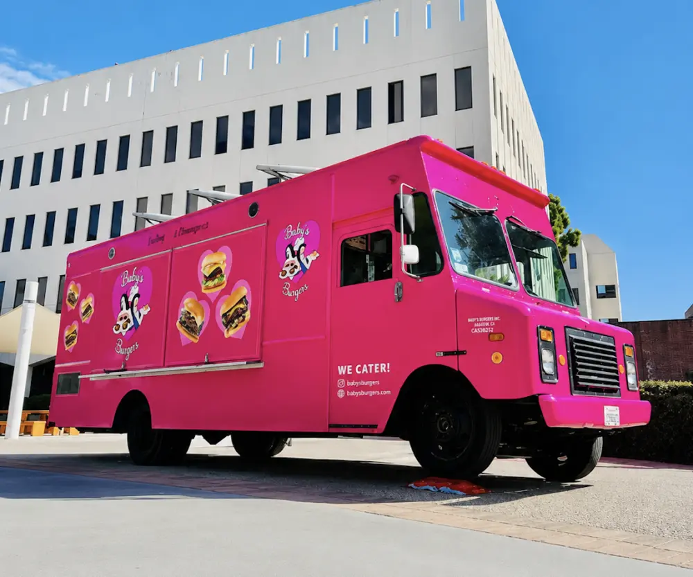 Baby's Burgers Truck Image