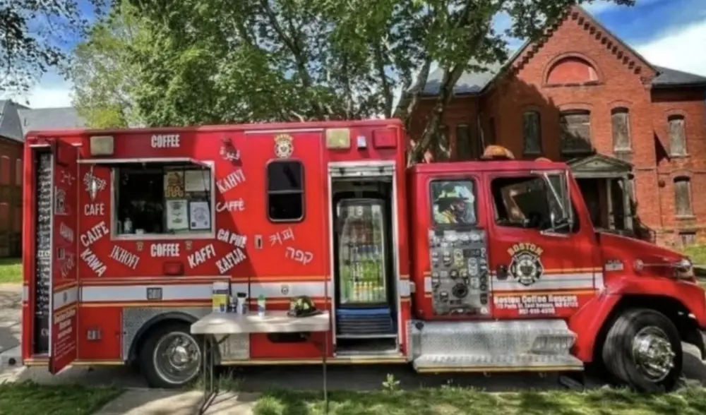 Boston coffee rescue Truck Image