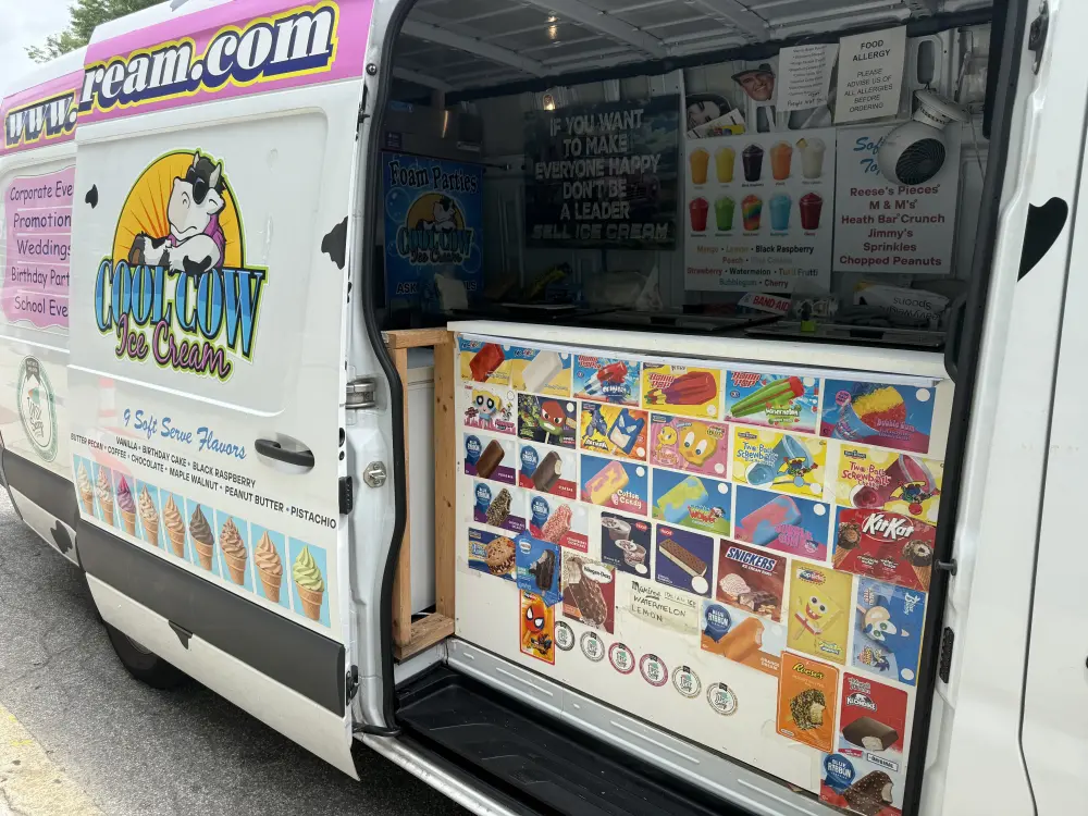 Cool Cow novelty ice cream Food Truck Catering
