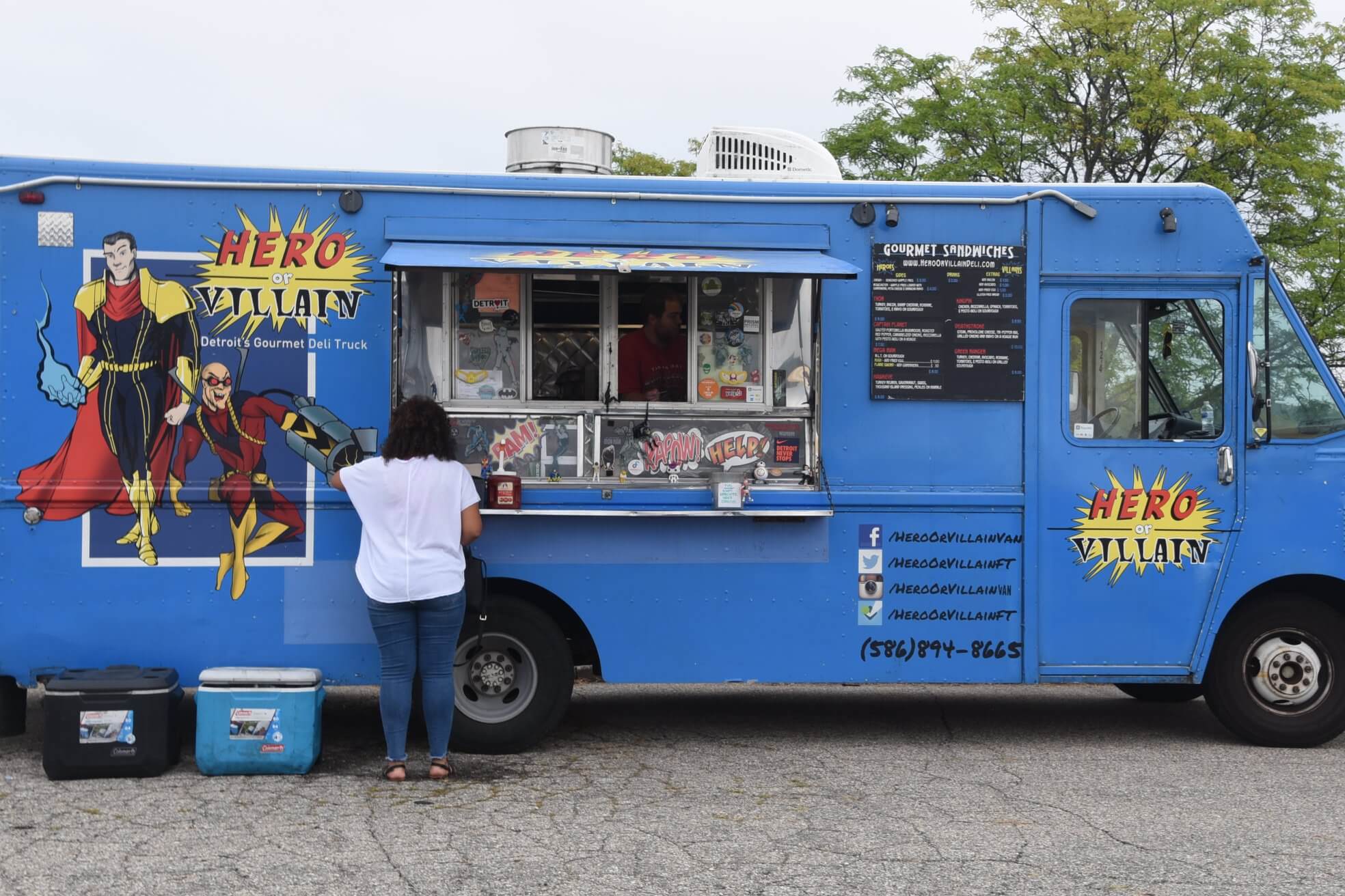 Hero Or Villain Van Food Truck