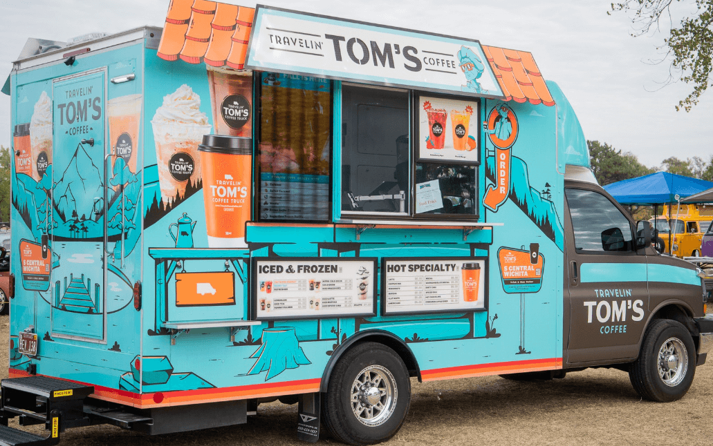 Travelin' Tom's Coffee Truck Image