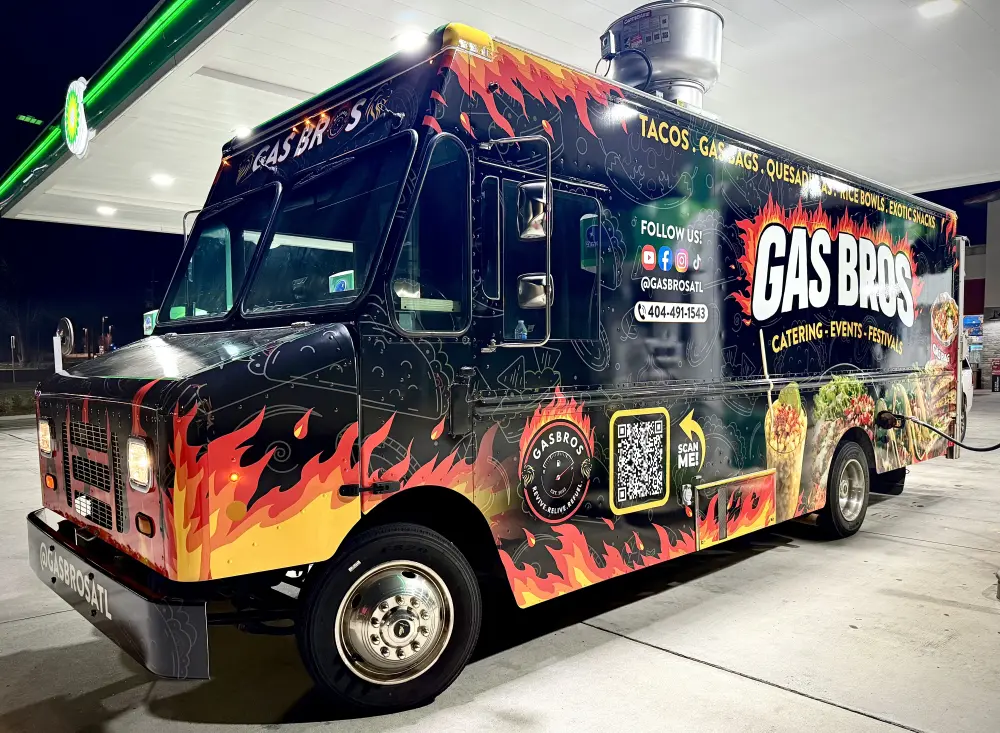 Gas Bros Mexican Halal Food Truck Food Truck