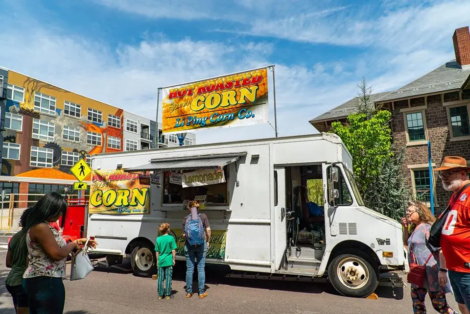 Li Ping Corn Company food truck