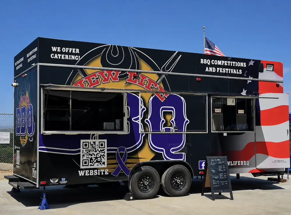 New Life BBQ Truck Image