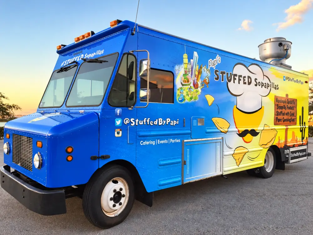 Papi's Stuffed Sopapillas food truck catering in Boston