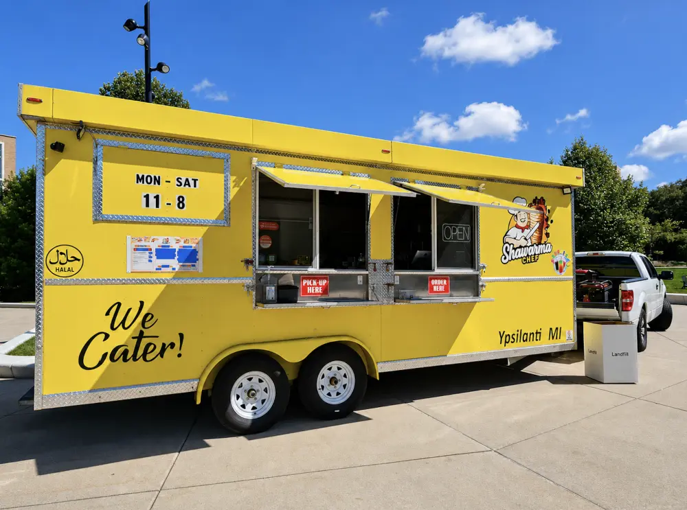 Shawarma Chef Food Truck Catering
