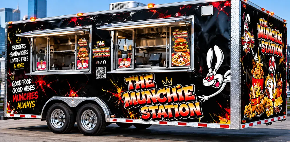 The Munchie Station food truck catering in Boston