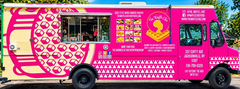 The Waffle Chic food truck