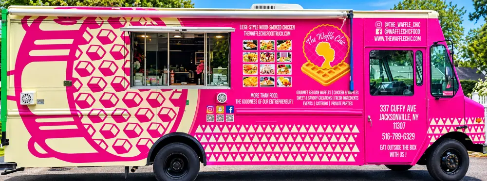 The Waffle Chic Truck Image