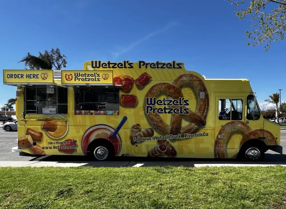 Wetzels Pretzels Food Truck Catering