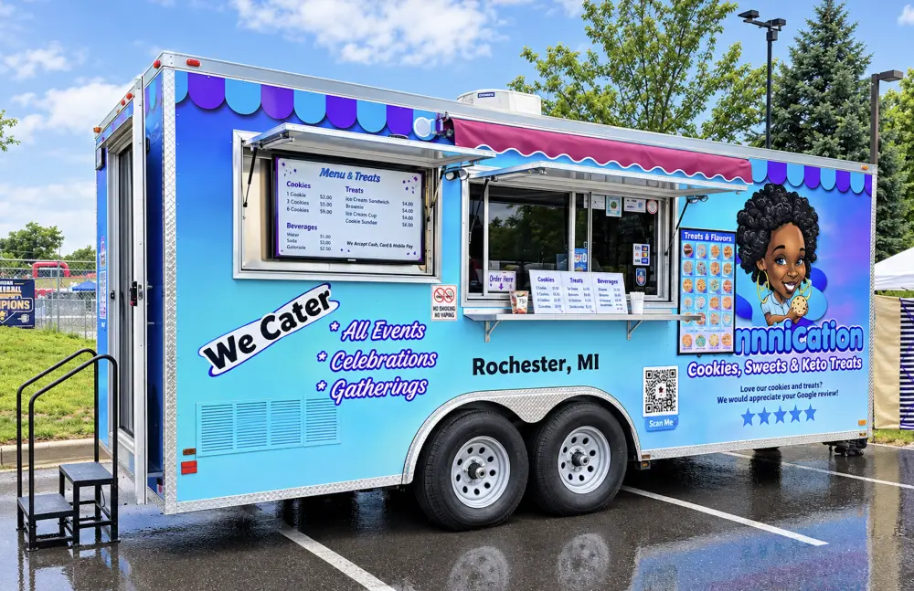 Yummification Cookies food truck catering in Detroit